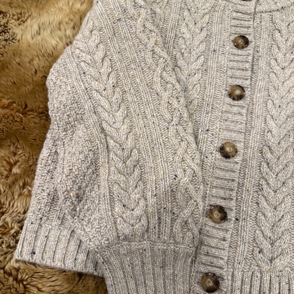 Sezane Andina Jumper Ecru Chiné - Size XXL - Picture 3 of 6